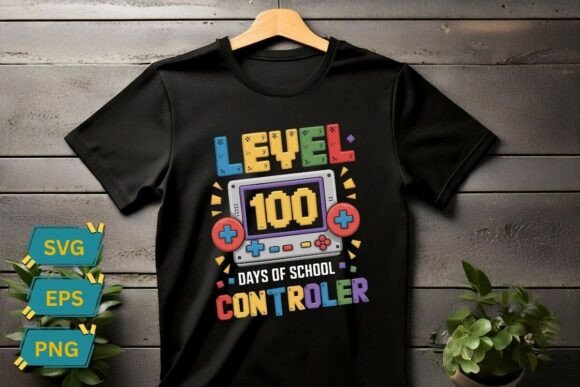 Level 100 Days of School Controller SVG Review